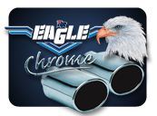 Eagle Chrome Exhaust Extensions